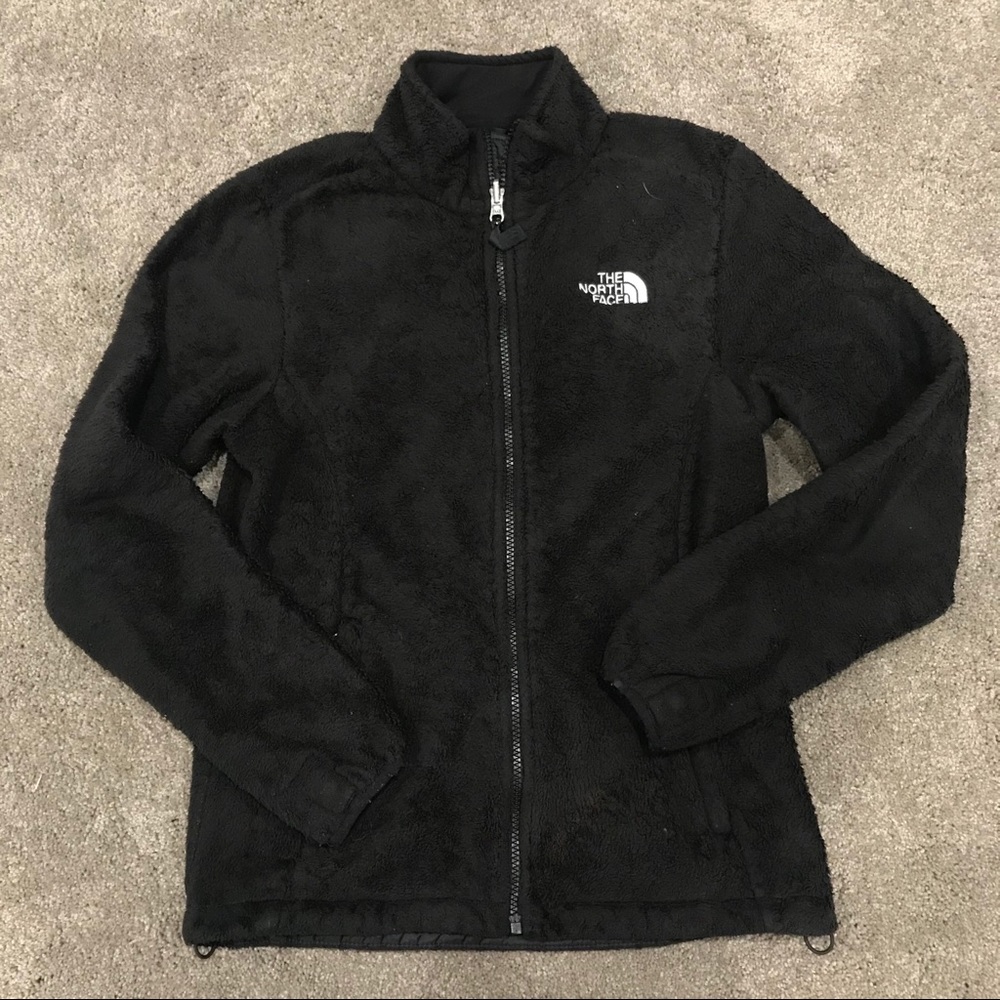 Fuzzy NorthFace jacket